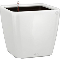 Lechuza Quadro 28 Ls Premium Αυτοποτιζόμενη Γλάστρα Εσωτερικού Χώρου Τετράγωνη Πλαστική Λευκή 28x28x26cm 16140
