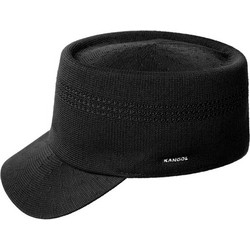 Kangol Ανδρικό Καπέλο Jockey Υφασμάτινο Μαύρο 203073BK001