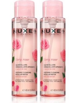 Nuxe Very Rose Micellar Water Ντεμακιγιάζ 2x400ml