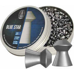 BSA Blue Star Βολίδες Pellets Αεροβόλου 4.5mm Μολυβένιες 0.52g / 8.02gr 450τμχ