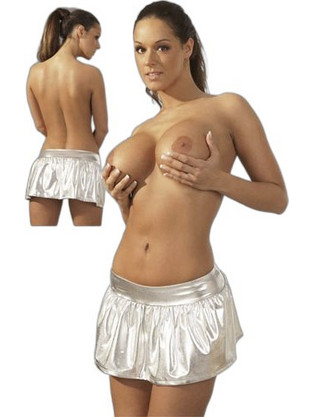 Cottelli Sexy Φούστα Ασημί 27700326020