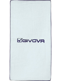 Givova Πετσέτα Θαλάσσης Λευκή 80x165cm ACC02.0604