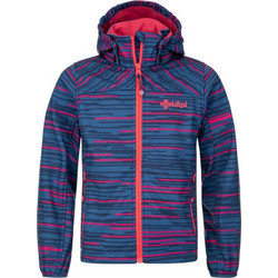 Kilpi Ravia Αθλητικό Παιδικό Μπουφάν Χειμωνιάτικο Softshell Αδιάβροχο Αντιανεμικό Μωβ Φούξια SJ0155KIDBL