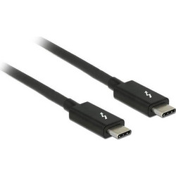 DeLOCK 84846 Thunderbolt 3 USB-C to USB-C 1.5m Black