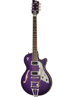 Duesenberg Starplayer TV Ηλεκτρική Κιθάρα Semi-Hollow με Μαγνήτες HH & Ταστιέρα Rosewood Galaxy Burst