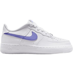 Nike Air Force 1 Παιδικά Sneakers Λευκά Μωβ CT3839-123