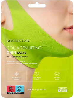 Kocostar Collagen Lifting Chin Sheet Μάσκα Προσώπου για Αντιγήρανση με Κολλαγόνο 1τμχ