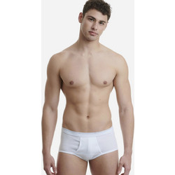 Walk Ανδρικά Σλιπ Βαμβακερά με Άνοιγμα Λευκά 2Pack W1780-2-0101