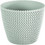 Prosperplast Splofy Γλάστρα Στρογγυλή Πλαστική Λευκή 25.9x22cm DSP260-S449