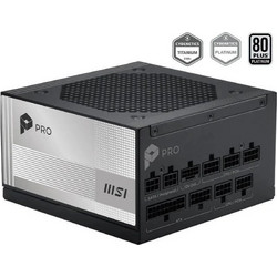 MSI Pro A1000PL 1000W Τροφοδοτικό Υπολογιστή ΑΤΧ 3.1 80 PLUS Gold