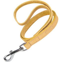 Gloria Pets Oasis Λουρί Σκύλου Δερμάτινο 1m x 15mm Κίτρινο