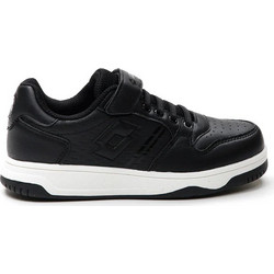 Lotto Rocket Παιδικά Sneakers Μαύρα Λευκά 217532-1CL