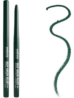 Andreia Deep Green Velvet Μολύβι Ματιών Αδιάβροχο Μηχανικό
