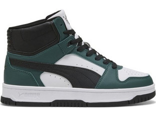 Puma Rebound Παιδικά Sneakers Μποτάκια Πράσινα 408800-05