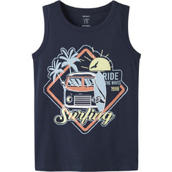 Name It Surfing Παιδικό T-Shirt Αμάνικο Navy Μπλε 13253430