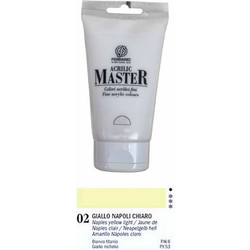 Ferrario Master 02 Naples Yellow Light Ακρυλικό Χρώμα Ζωγραφικής 120ml