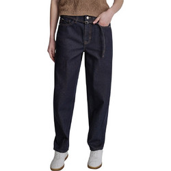 DKNY Γυναικείο Τζιν Παντελόνι Barrel Εφαρμογή Navy Μπλε DJ5B4149-O09