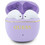 Guess Glossy Gold Line Classic Ακουστικά Bluetooth Earbud Purple