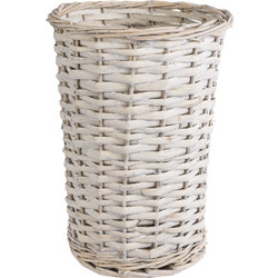 Globostar Domingo Κασπώ Δαπέδου Ξύλινο Μπεζ Λευκό 21x30cm 20593