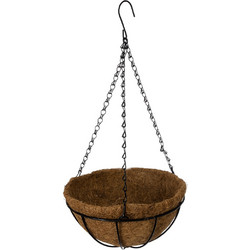 Globostar Salamina Κρεμαστό Κασπώ Καφέ 25x14cm 20560