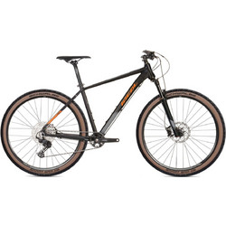 Ideal Target Mountain Bike 29" Αλουμινίου με 12 Ταχύτητες και Δισκόφρενα Μαύρο Πορτοκαλί