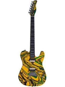 Sire Larry Carlton T7 SW Ηλεκτρική Κιθάρα T Style με Μαγνήτες HH & Ταστιέρα Rosewood Yellow Swirl