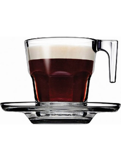 Espiel Φλιτζάνι Espresso & Ελληνικού Καφέ Γυάλινο Διαφανές 70ml SP95753G6
