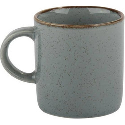 Kutahya Pearl Mood Σετ Φλιτζάνια Espresso Lungo & Ελληνικού Καφέ Πορσελάνης Πετρόλ 110ml 2τμχ KXJN01730P01