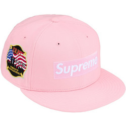 Supreme Καπέλο Jockey Υφασμάτινο Ροζ FW26H31