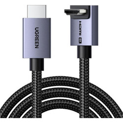 Ugreen Καλώδιο Braided HDMI Male to HDMI Male 1m Black HD188 95826