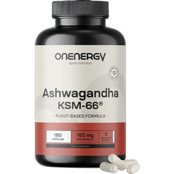 OnEnergy Ashwagandha KSM-66 180 Κάψουλες