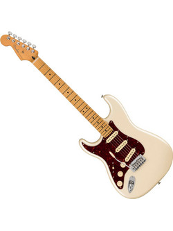 Fender Player Plus LH Ηλεκτρική Κιθάρα ST Style με Μαγνήτες SSS & Ταστιέρα Maple Olympic Pearl