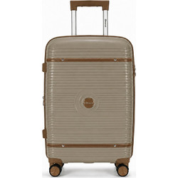 Benzi BZ5900 Βαλίτσα Μεγάλη 75x48x29cm με 4 Ρόδες Καφέ