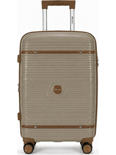 Benzi BZ5900 Βαλίτσα Μεγάλη 75x48x29cm με 4 Ρόδες Καφέ