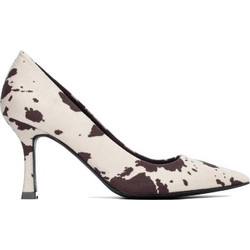 Xti Γόβες Suede με Λεπτό Χαμηλό Τακούνι Μπεζ Καφέ 146445