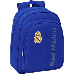 Safta Real Madrid Σχολική Τσάντα Πλάτης Νηπιαγωγείου Μπλε 612624524
