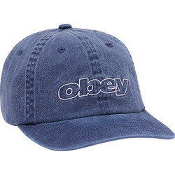 Obey Καπέλο Jockey Υφασμάτινο Navy Μπλε 1578352OS