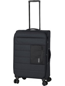 Polo Athens 965007-2100 Βαλίτσα Μεσαία 67x40x23cm με 4 Ρόδες Μαύρη