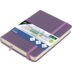 Kangaro Heather Purple Sketchbook A6 140gr/m² 160 Κρεμ Φύλλα