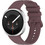 Tech-Protect Evo Λουράκι Σιλικόνης Velvet Plum (Samsung Galaxy Watch 9 / Watch 8)
