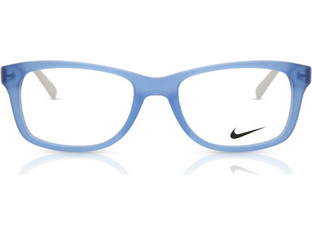Nike 5509 417 Ανδρικός Σκελετός Γυαλιών Οράσεως Κοκάλινος Μπλε