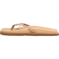 Komis & Komis Γυναικεία Σανδάλια Suede Μπεζ E16