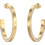Guess Madison Γυναικεία Σκουλαρίκια Κρίκοι από Ατσάλι Xρυσά UBE06437JWYGT