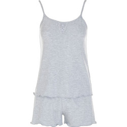 Gsecret Babydoll Καλοκαιρινό Γκρι P1625-38970
