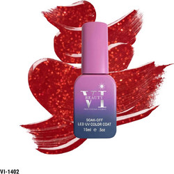Mixcoco VI PRO-1402 Glitter Ημιμόνιμο Βερνίκι Νυχιών 15ml