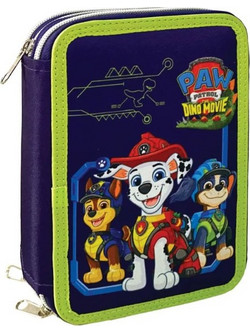 Gim Paw Patrol Κασετίνα Γεμάτη με 3 Θήκες Navy Μπλε 334-69130