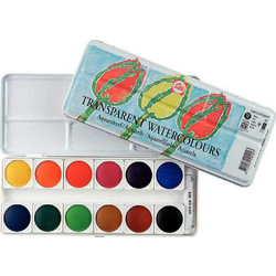 Royal Talens Art Creation Transparent Σετ Νερομπογιές 12 Χρώματα 001-02710