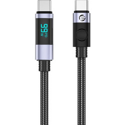 Orico LDC2C Braided USB-C to USB-C 100W 2m Black 2τμχ ORICO-LDC2C-30-BK-2-BP