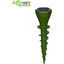 Agrovet Κρήτης Ηλιακό Απωθητικό με Υπερήχους Εξωτερικού Χώρου 2τμχ