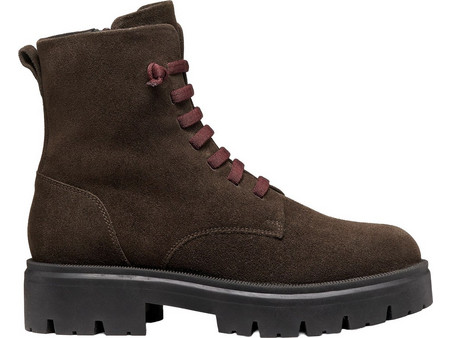 Geox Klargena Γυναικεία Αρβυλάκια Suede Σοκολατί D6810A 00022 C6005